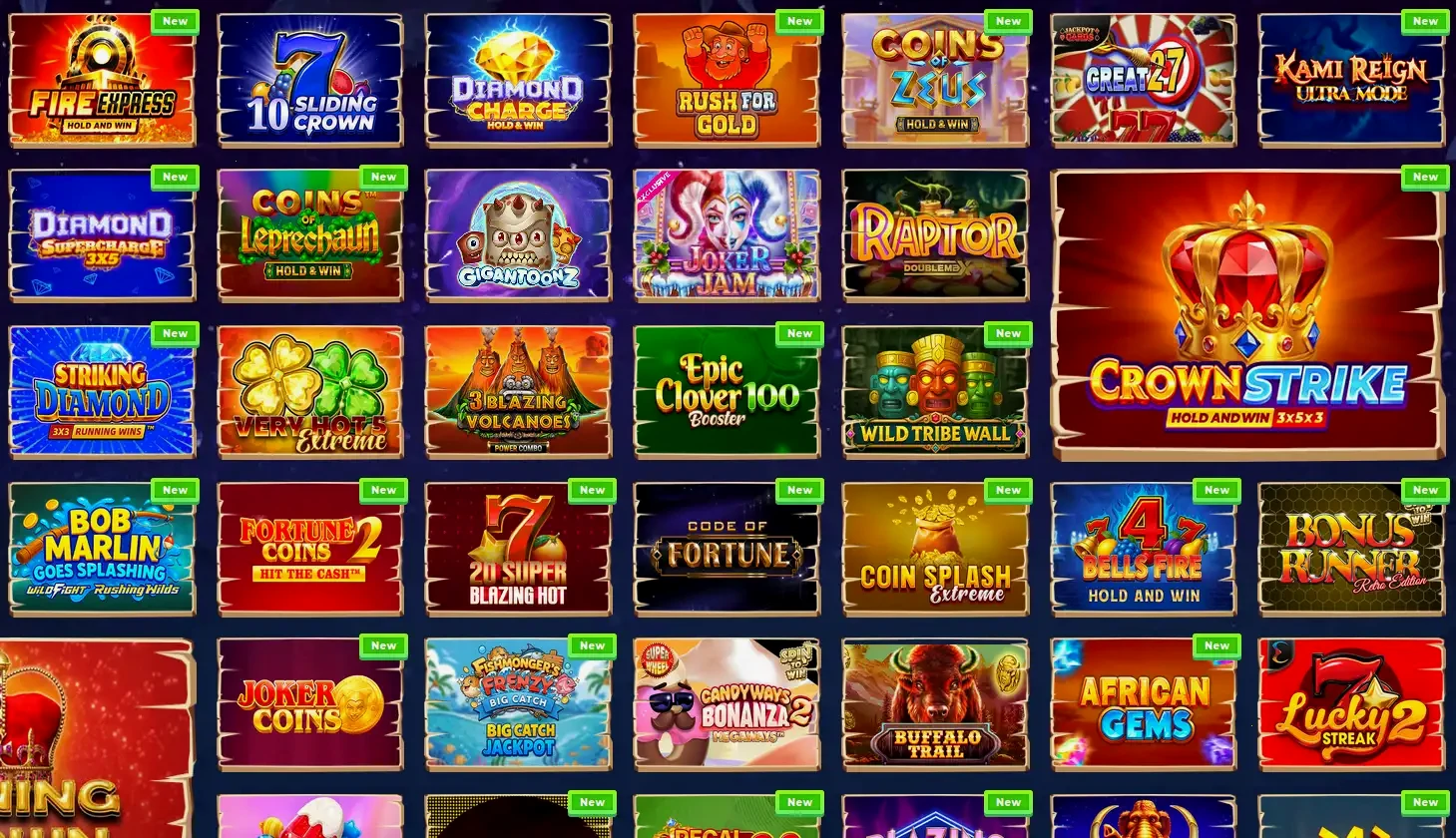 Vox Casino Spielauswahl und Bonus-Übersicht